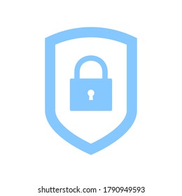 Secure icon symbol simple design