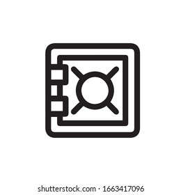 secure icon trendy and modern placeholder symbol for logo, web, app, UI.