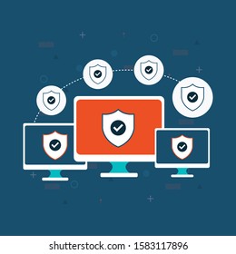 Secure Internet Concept - Illustration