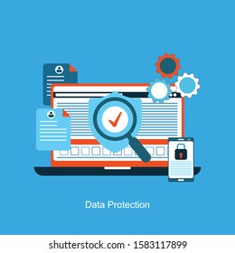 Secure Internet Concept - Illustration