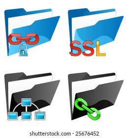 secure internet icons