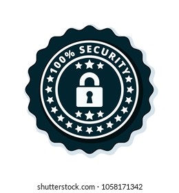 Secure label illustration