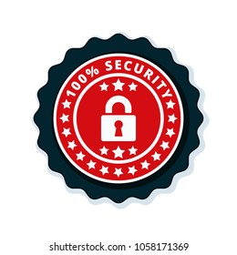 Secure label illustration