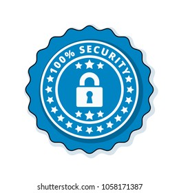 Secure label illustration