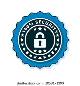Secure label illustration