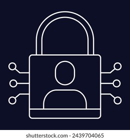 Secure Learning Icon. Protecting Privacy in the Knowledge Realm. Safeguard your learning journey with robust security measures, ensuring the utmost privacy and confidentiality of your data.