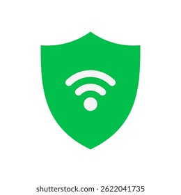 Secure Lock Vector for Data Protection and Cybersecurity. Digital padlock illustration. Information safety icon for online security. Flat Icon