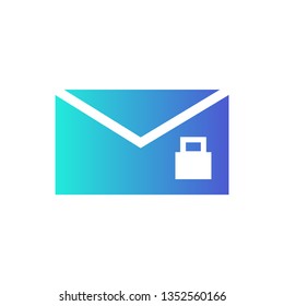 Secure Mail icon - Email security sign