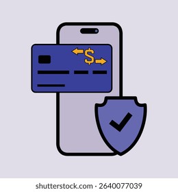 Secure Mobile Payment Shield Graphic