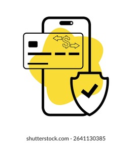 Secure Mobile Payment Shield Graphic