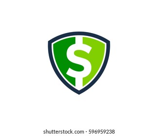 Secure Money Logo Design Element