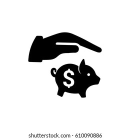 Secure Money Saving Icon