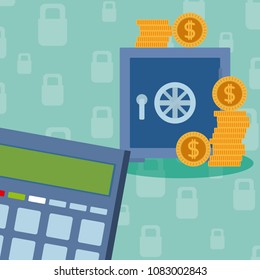 Secure money and savings