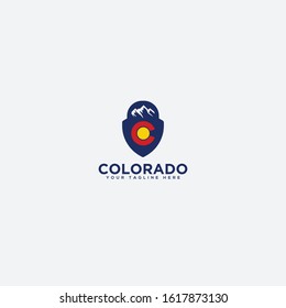 secure mountain logo, colorado mountain, safety logo