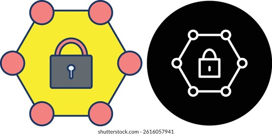 Secure Network Lock Icon Set – Cyber Security Icons
Collection of colorful network security lock icons, perfect for cyber protection, data safety, secure connection, and technology projects. Editable 