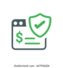 Secure Online Banking Icon