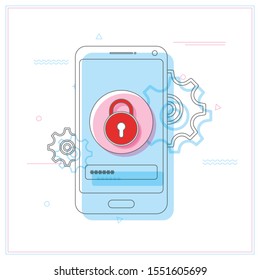 Secure online shopping and data protection.