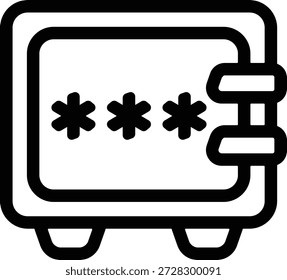 secure password password safebox safe box login lock security protection 14752