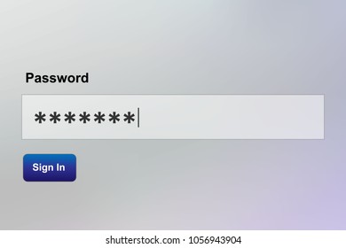 Secure password typing, login sequence