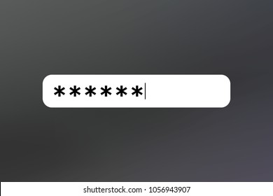 Secure password typing, login sequence