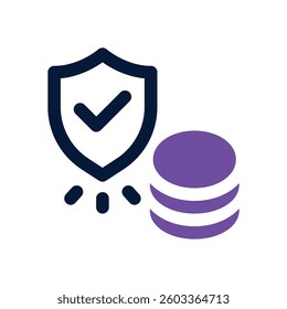 secure payment dual tone icon. Sleek and modern vector icon for websites, mobile apps, marketing materials, and corporate design. Fully scalable and ready to use.