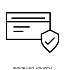 Secure Payment icon design for personal commercial use