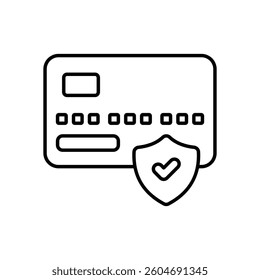 Secure Payment icon design stock illustration