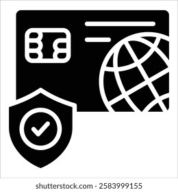 Secure Payment Icon Element For Design