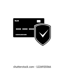 secure payment icon, the logo on a white background
