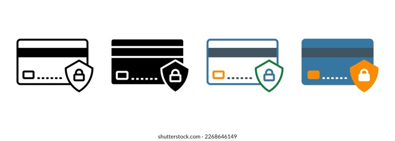 Secure payment icon. sign for mobile concept and web design. vector illustration