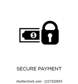 Secure Payment icon. Secure Payment symbol design from Internet security collection. Simple element vector illustration on white background.