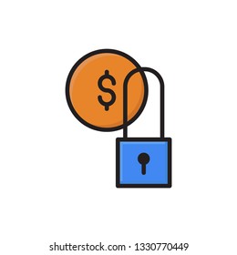 secure payment icon. payment icon vector design