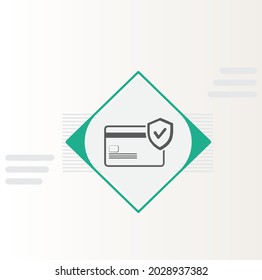 Secure Payment Icon Vector Design