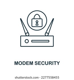 Secure Payment line icon. Simple element from internet security collection. Creative Secure Payment outline icon for web design, templates, infographics and more