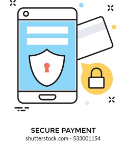 Secure Payment Vector Icon
