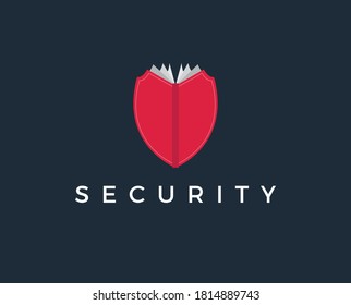 Design-Illustration zum Design des Logos für das Secure-Book-Sperrwerk