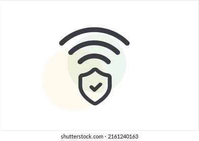 Secure Remote Access icon vector design