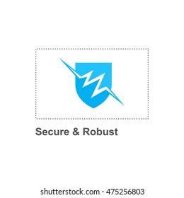 secure & robust web icon