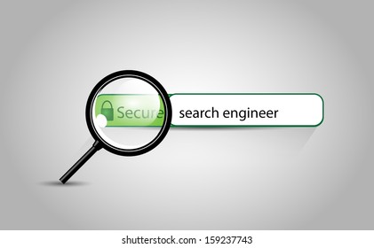 Secure search engine
