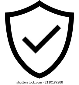 secure security technology shield badge sign