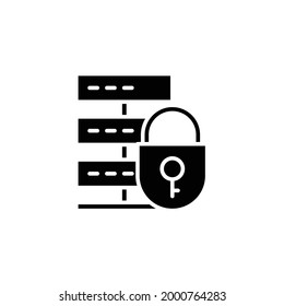 Secure And Server Icon, Eps 10