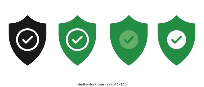 Secure, shield icons , Protect guard shield illustration Vector, security icon