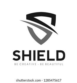 secure shield with Initial S logo