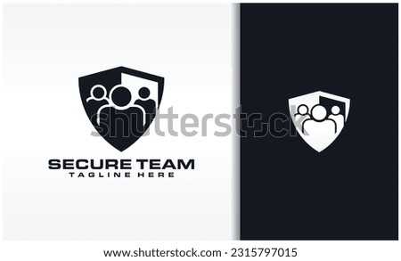 secure for team logo template