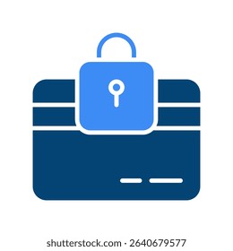 Secure Transactions Vector Icon for Safe E-Banking. Protected payment design, encrypted transfer concept, digital money security