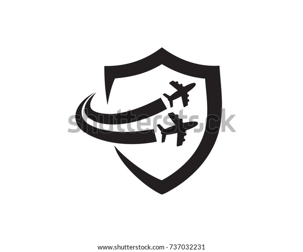 Secure Travel Logo Template Design Vector Stock Vector (Royalty Free ...