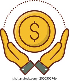 ilustración vectorial segura en un fondo transparente. Símbolos de calidad premium. Icono de color plano de línea vectorial para el concepto y el diseño gráfico.
