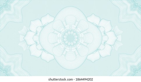 Marca de agua segura. Billetes. Ilustración intensa. Diseño complejo. 