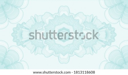 Secure watermark. Pattern money. Vector illustration. Complex design. 