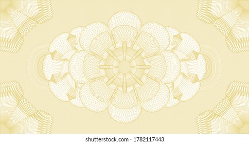 Secure watermark. wavy subtle curves. Illustration. Complex design. 